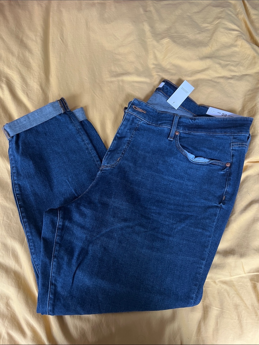 LOFT Plus Skinny Crop Jeans NWT 22W